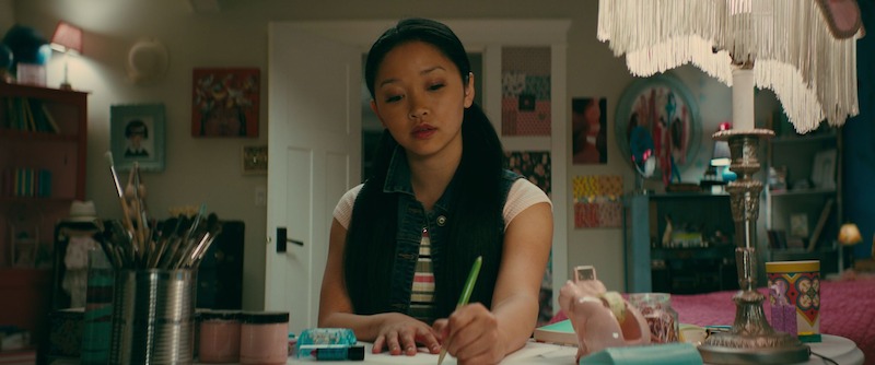 Lana Condor as Lara Jean Covey.