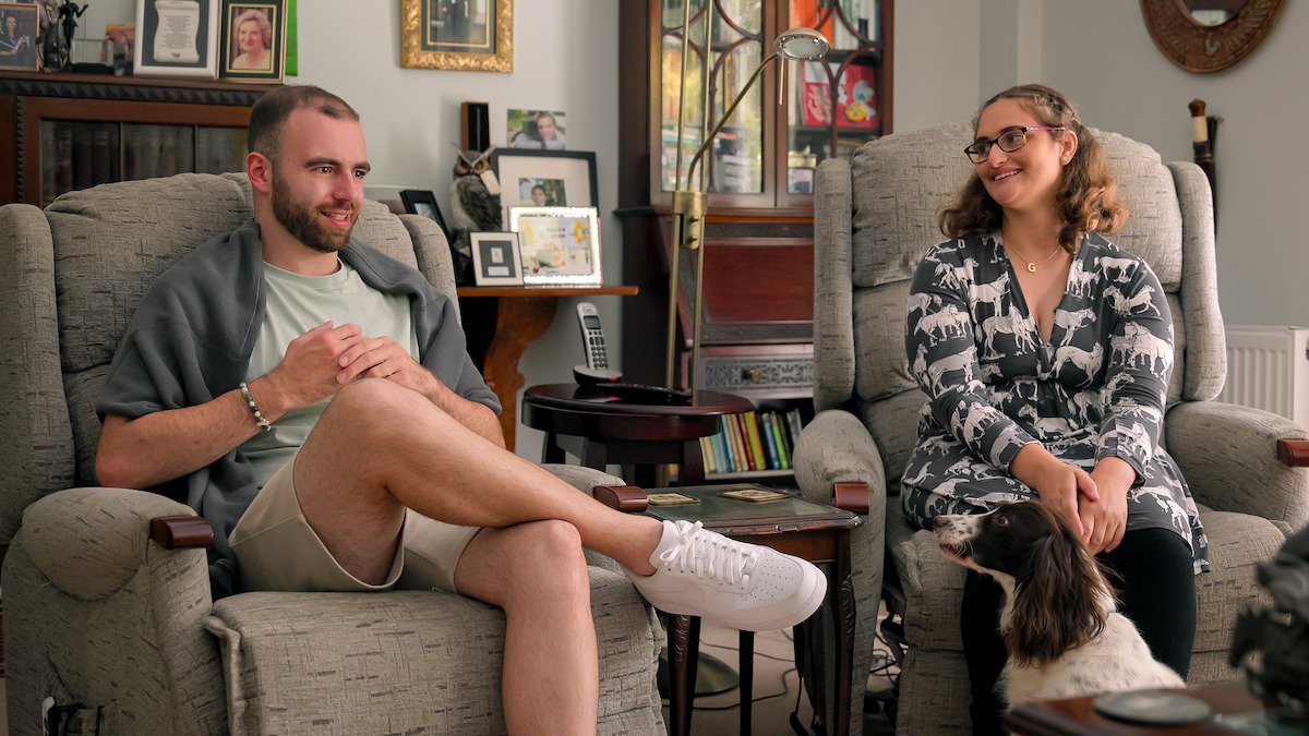 Connor and Georgie in ‘Love on the Spectrum’ Season 4