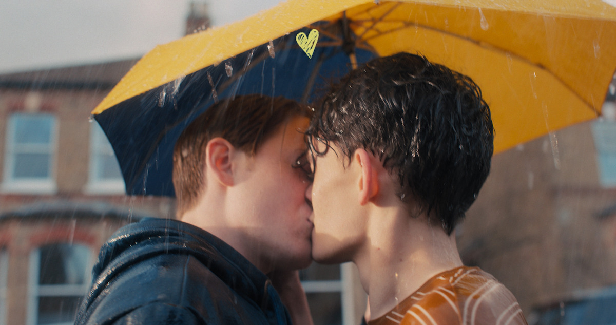 a kiss in the rain