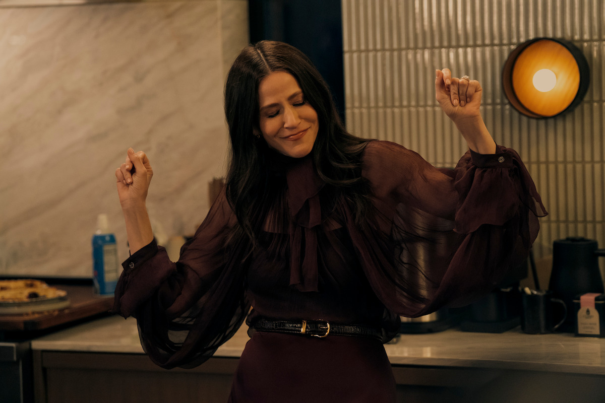 Timothy Simons as Sasha and Jackie Tohn as Esther in ‘Nobody Wants This’ Season 2.