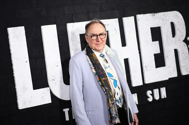 Dermot Crowley attends the US premiere of Luther: The Fallen Sun in New York City.