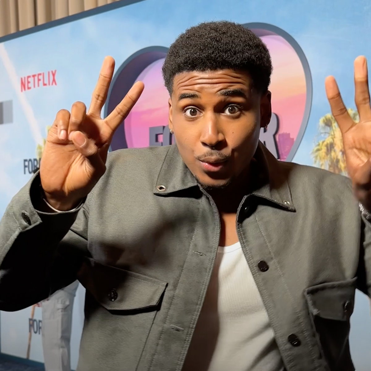 Michael Cooper Jr. at the ‘Forever’ premiere.