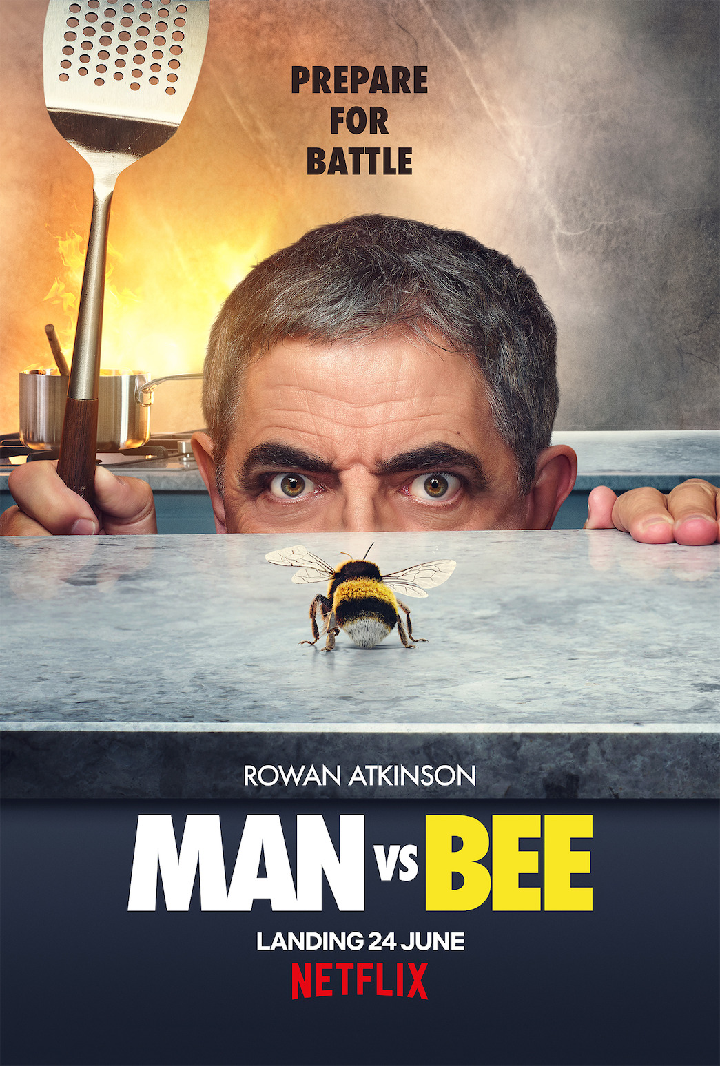 Man Vs Bee' Starring Rowan Atkinson to Debut in June - Netflix Tudum