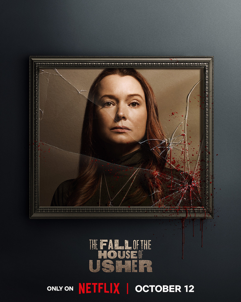 The Fall of the House of Usher Season 1 Character Poster.