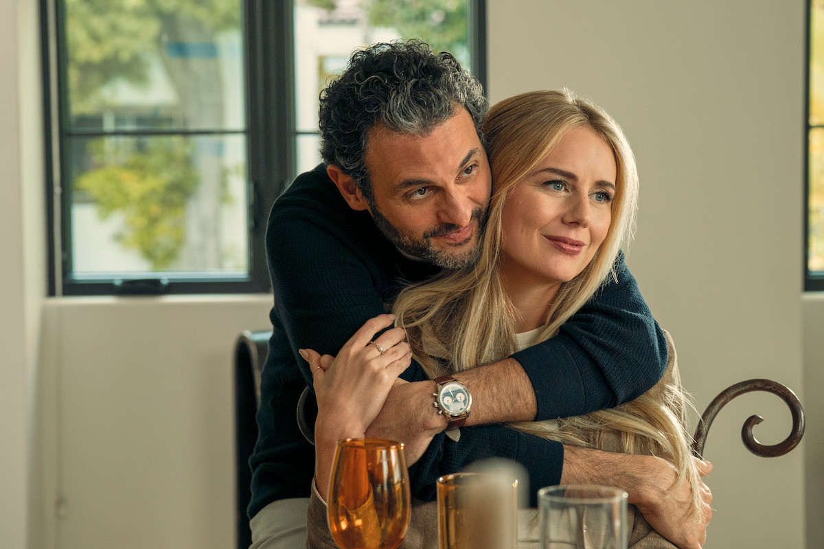 Arian Moayed as Andy and Justine Lupe as Morgan in ‘Nobody Wants’ Season 2.