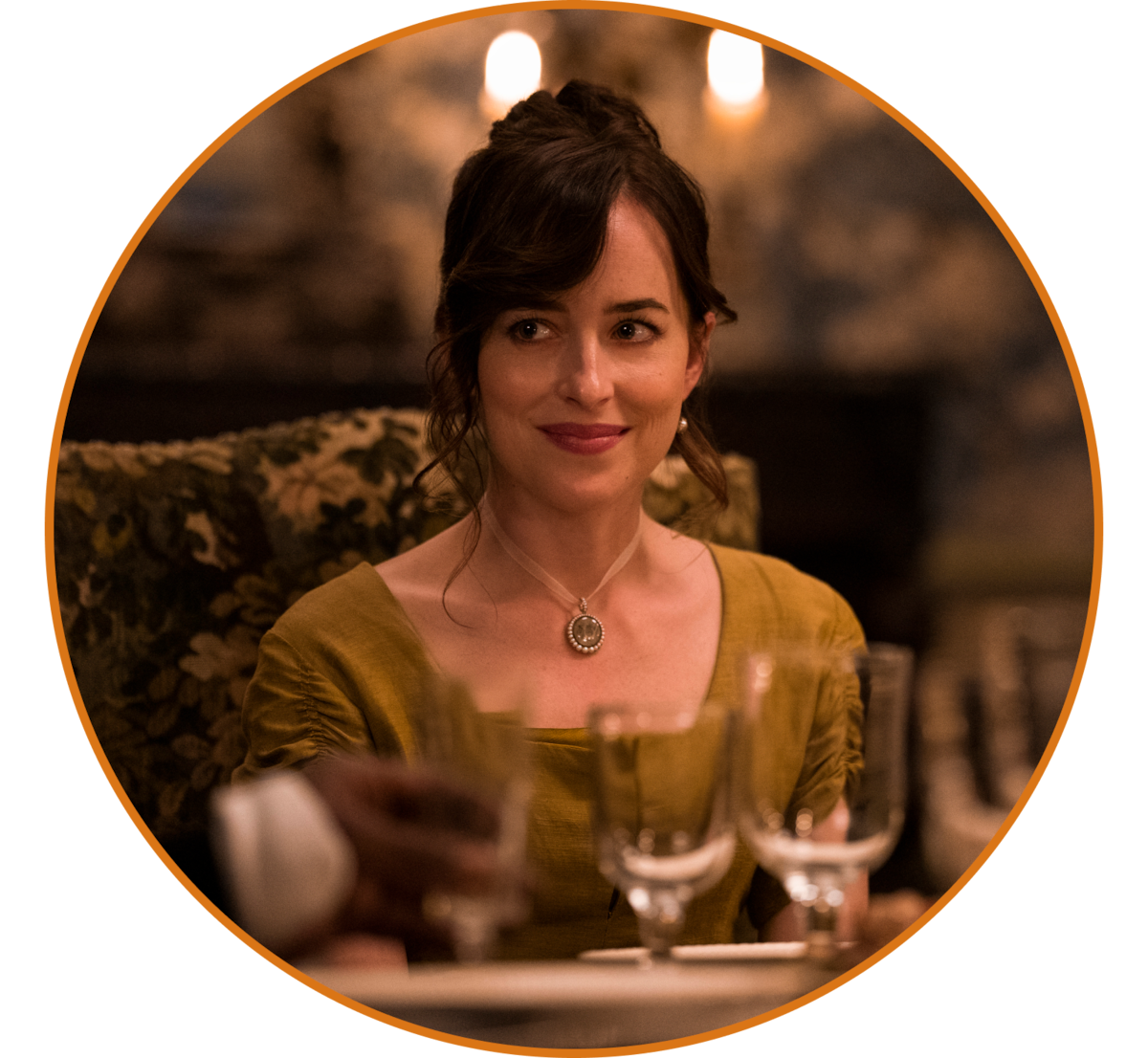Dakota Johnson as Anne Elliot in Persuasion