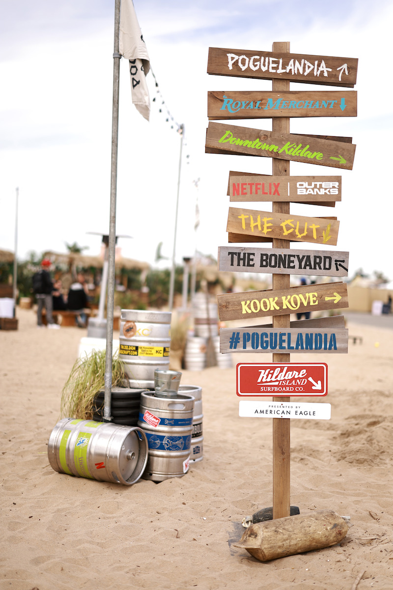 Outer Banks Poguelandia Festival Atmosphere. 