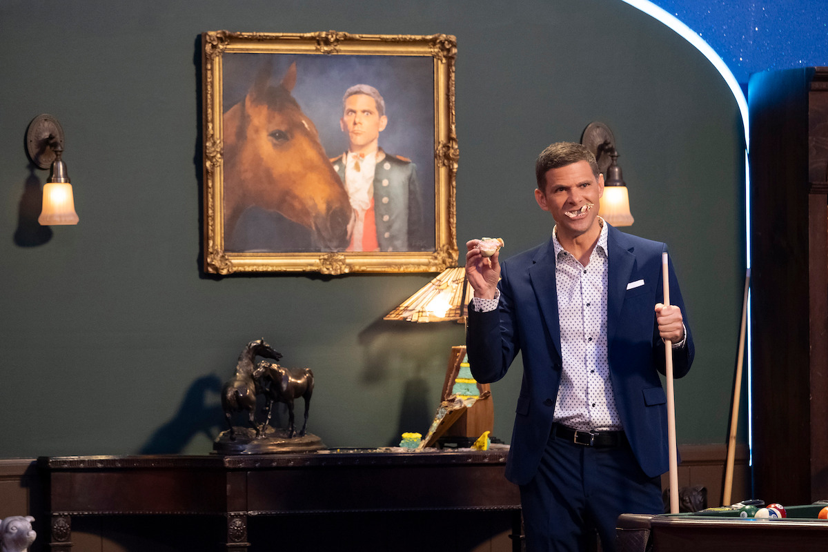 Mikey Day eats cake in Season 3 of ‘Is It Cake?’
