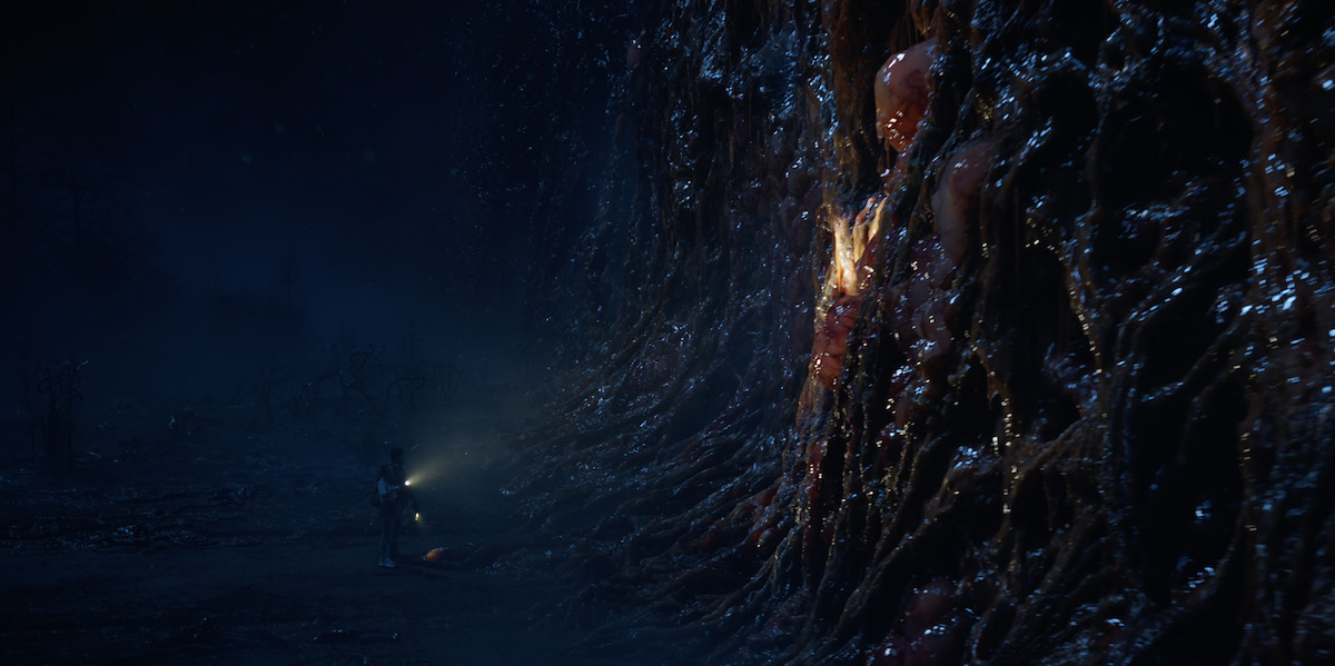 The giant wall in the Upside Down in ‘Stranger Things 5’