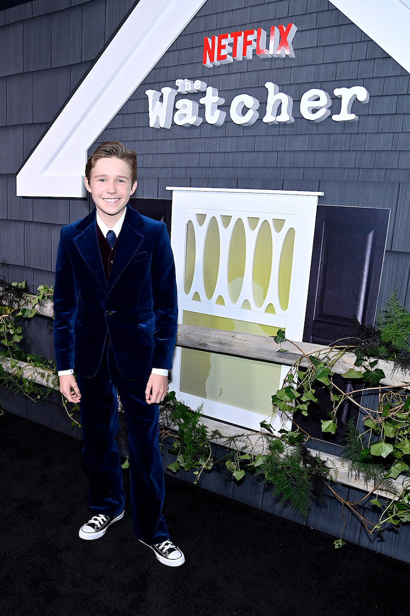 Luke David Blumm plays Naomi and Bobby’s youngest son Carter on the show. - ‘The Watcher’ Red Carpet Photos