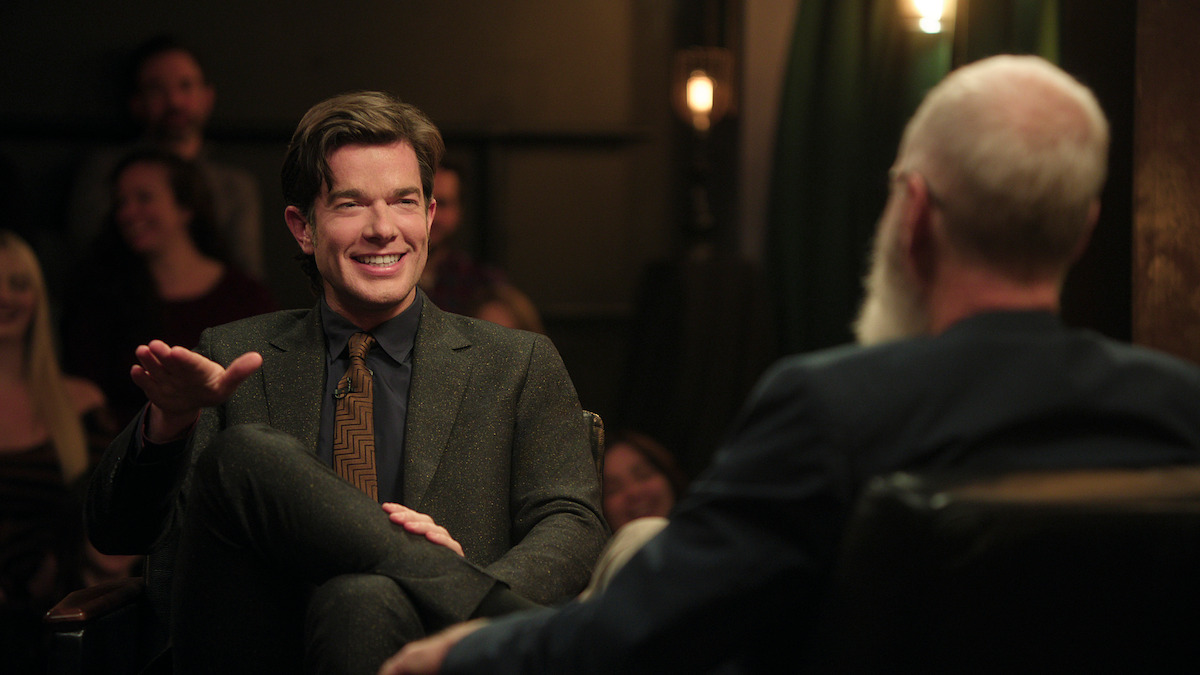 John Mulaney and David Letterman in ‘My Next Guest Needs No Introduction with David Letterman’