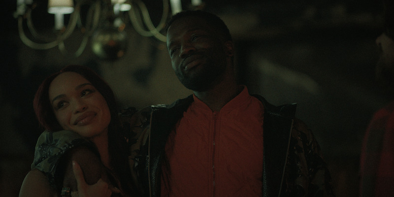 Cleopatra Coleman as Estelle, Sope Dirisu as Wes in 'Black Rabbit'