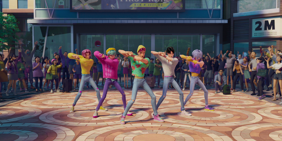 Myeongdong in ‘KPop Demon Hunters’