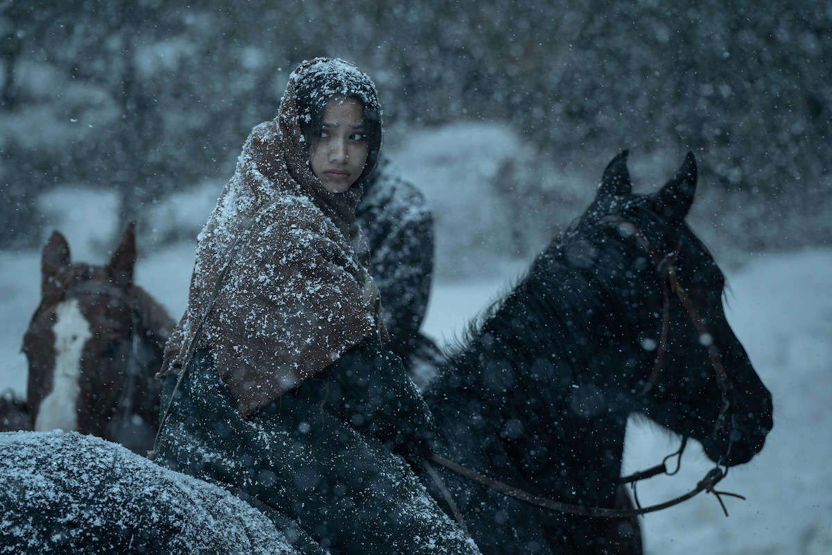 Shawnee Pourier as Two Moons in ‘American Primeval’