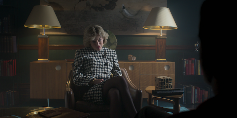 Black and white houndstooth print set