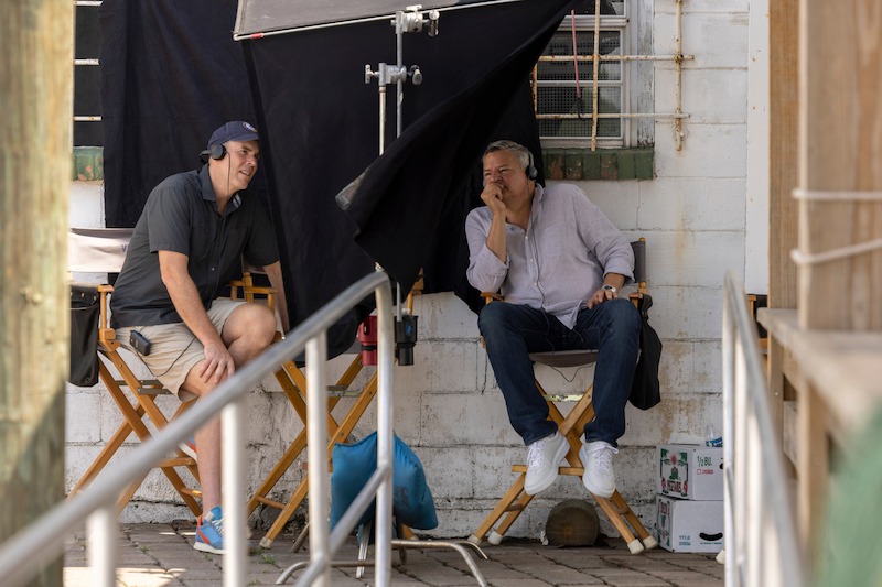 Ted Sarandos in Outer Banks Season 3 Behind-the-Scenes Photo Gallery