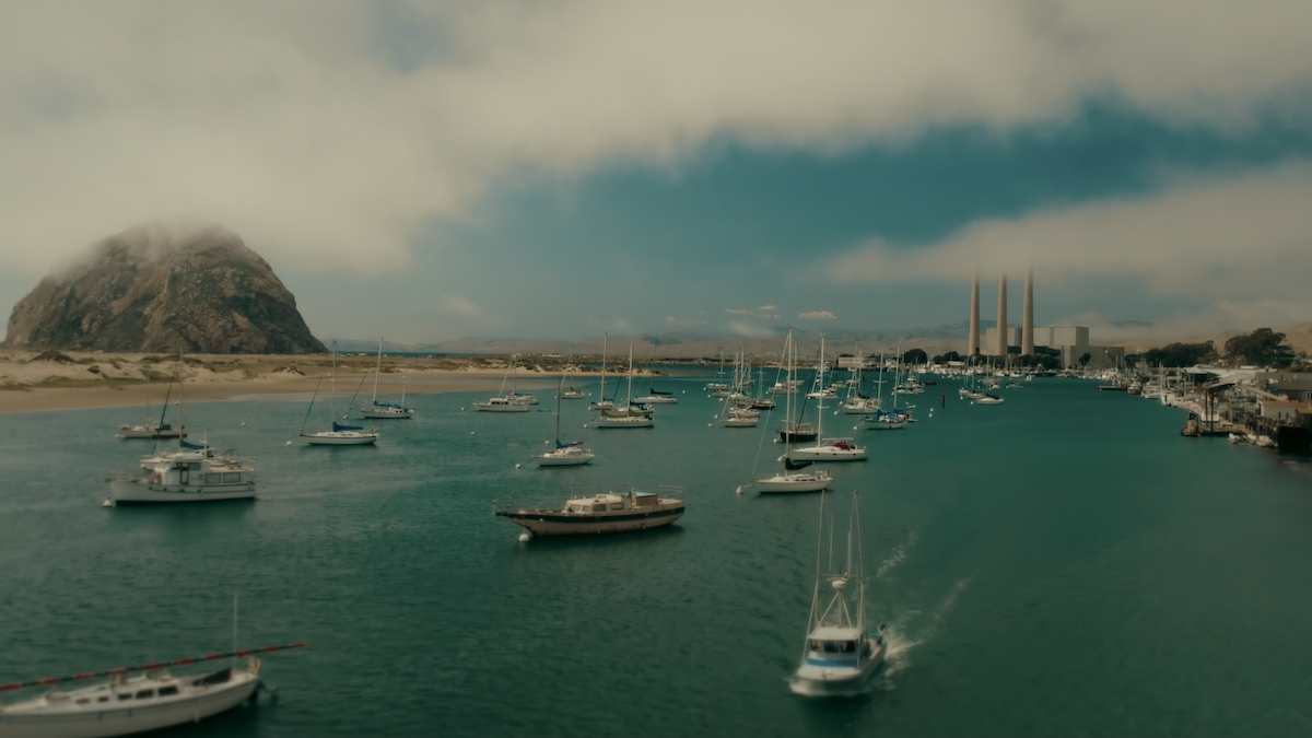 Boats in Morro Bay, California.