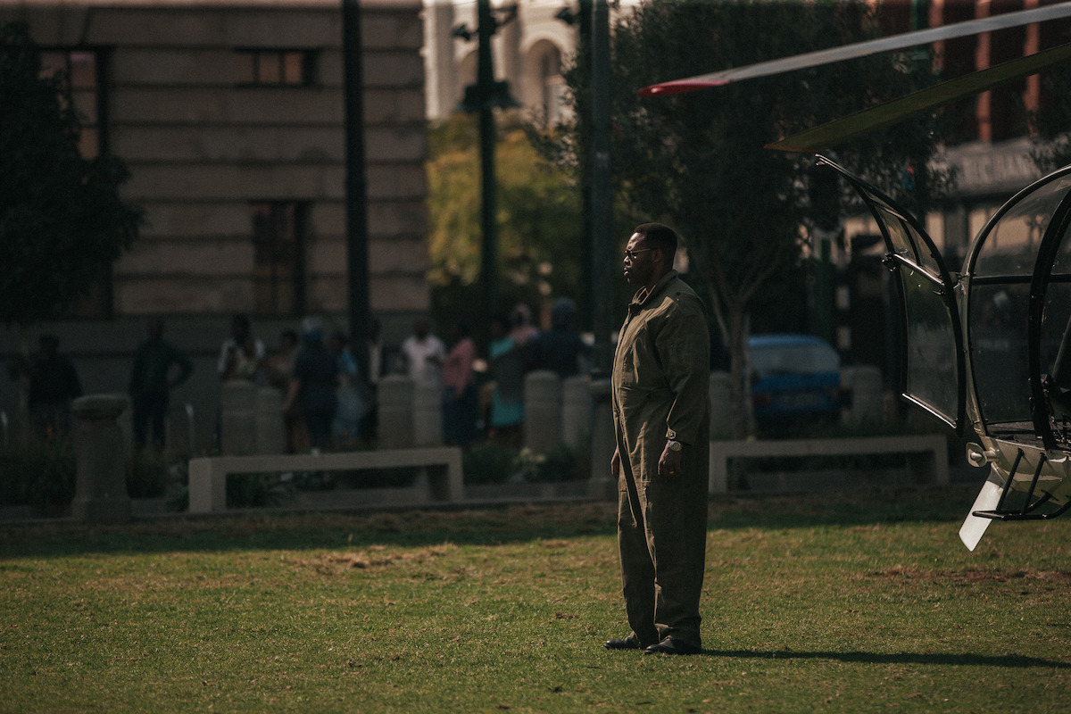 A photo of Tumisho Masha as Sechaba - Your Guide to the Cast of South African Drama ‘Silverton Siege’