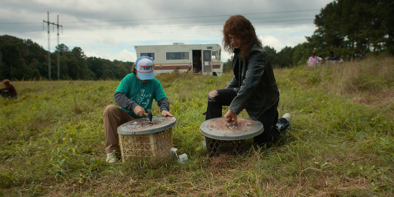 From left: Matarazzo as Dustin and Quinn as Eddie in Stranger Things Season 4, Volume 2. - See Over 100 Photos From ‘Stranger Things’ Season 4 Volume 2
