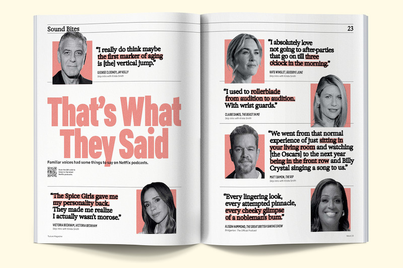 Spread on the Podcasts of Netflix