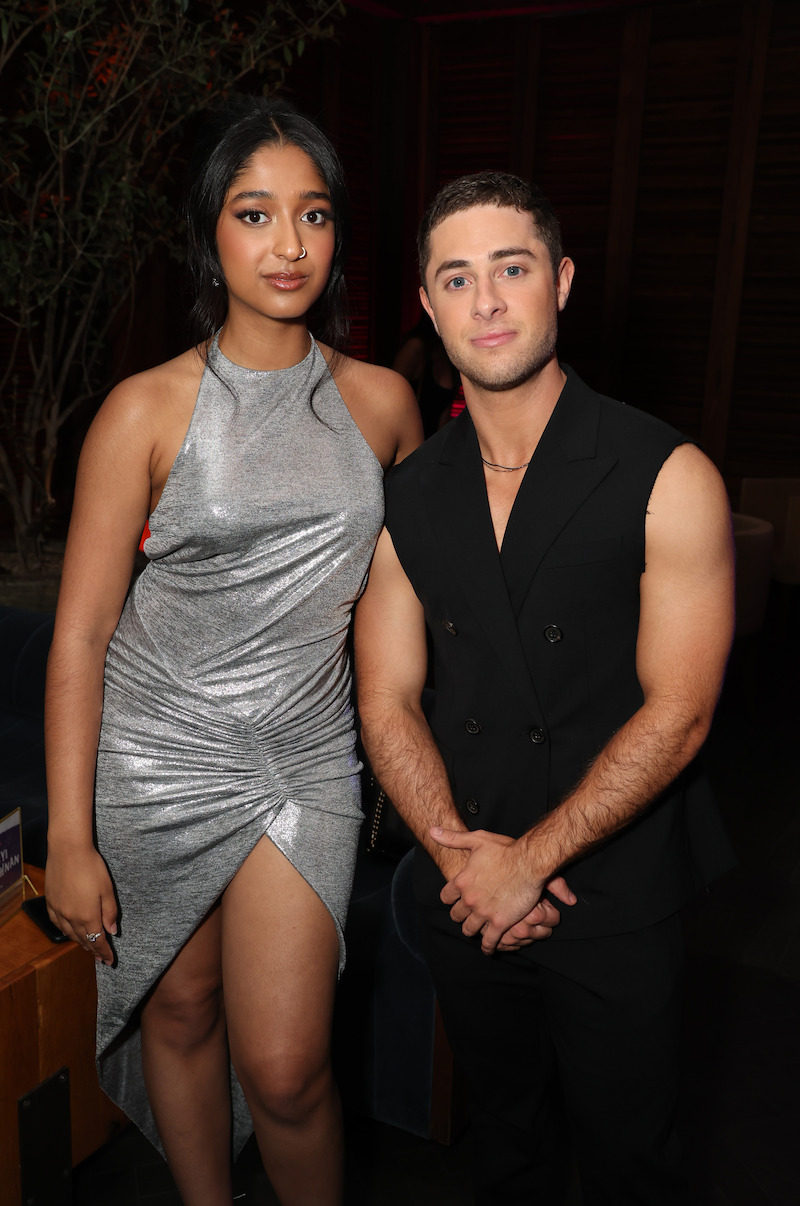 Cast of Never Have I Ever at the red carpet premiere in Los Angeles.