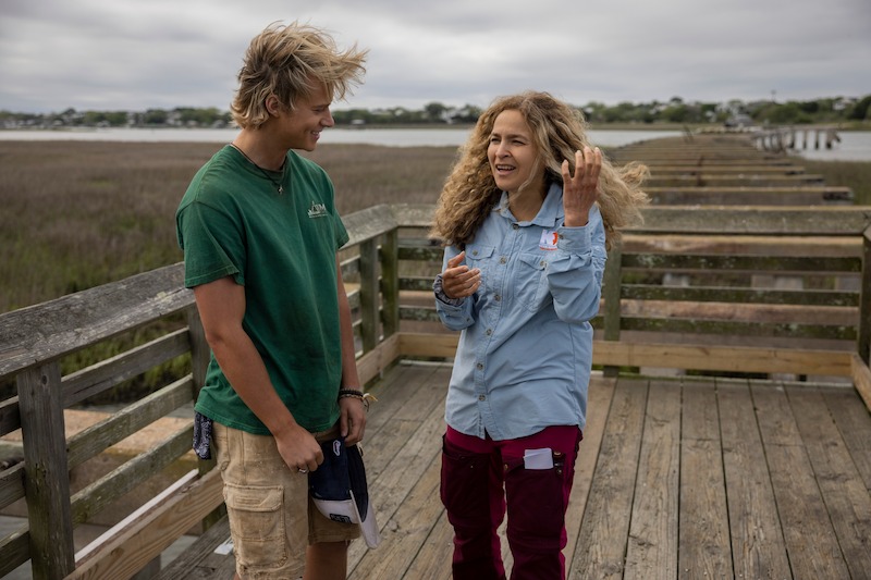 Rudy Pankow as JJ in Outer Banks Season 3 Behind-the-Scenes Photo Gallery