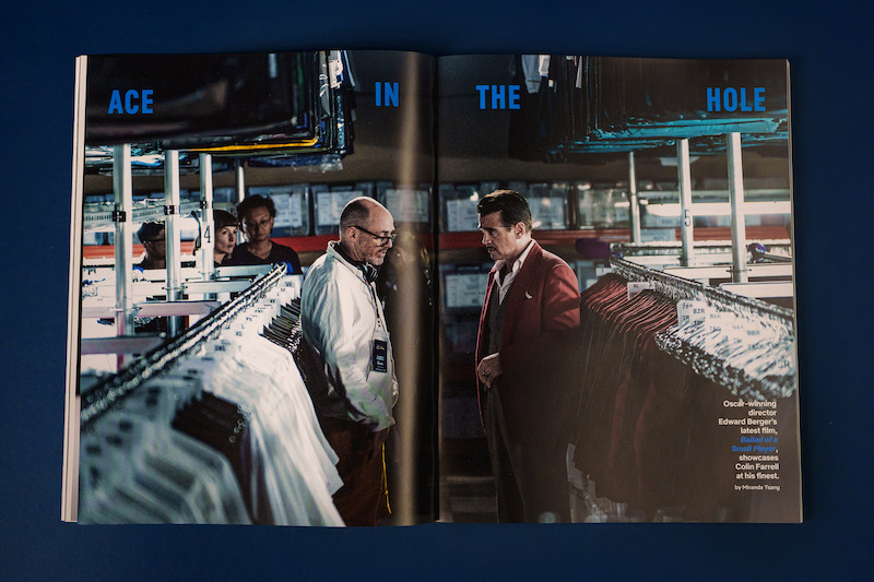 Spread from Tudum Magazine - Ballad of a Small Player Feature