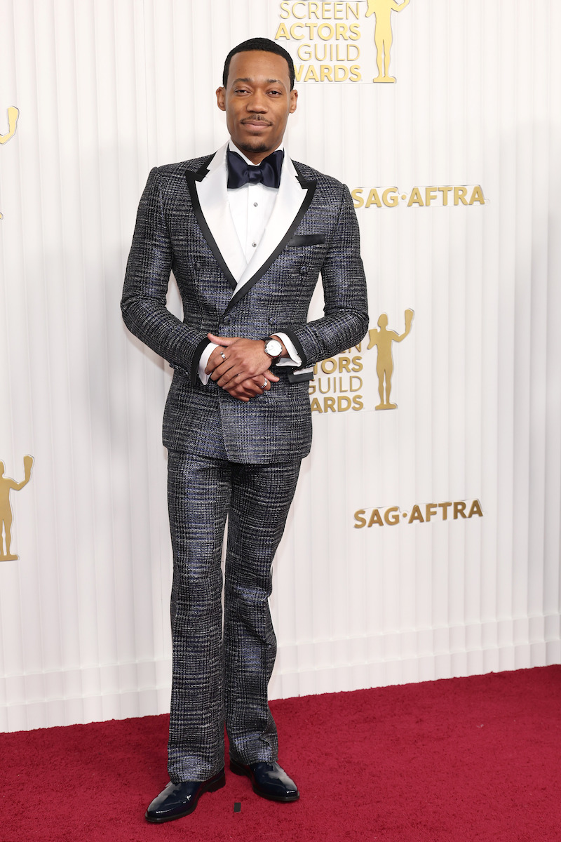 Tyler James Williams at the 2023 Screen Actors Guild Awards in Los Angeles.