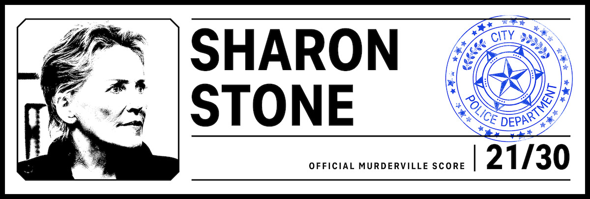 Sharon Stone in 'Murderville'