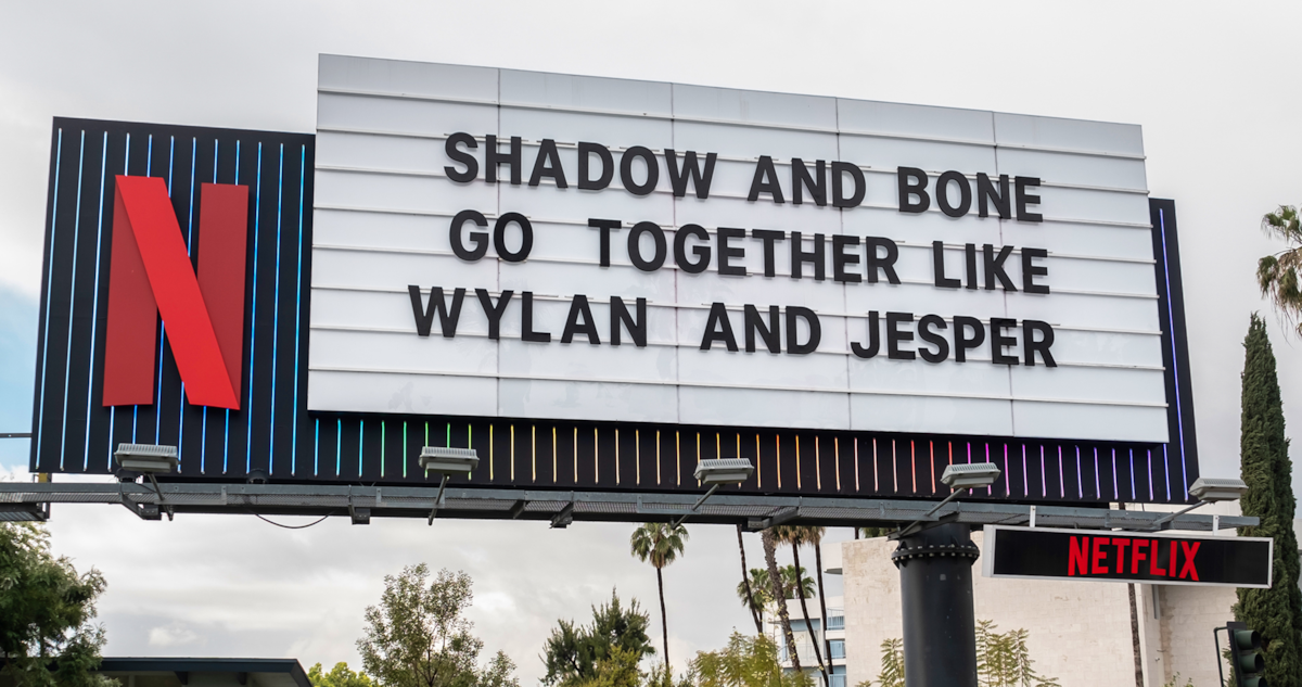 ‘Shadow and Bone’ Sunset marquee
