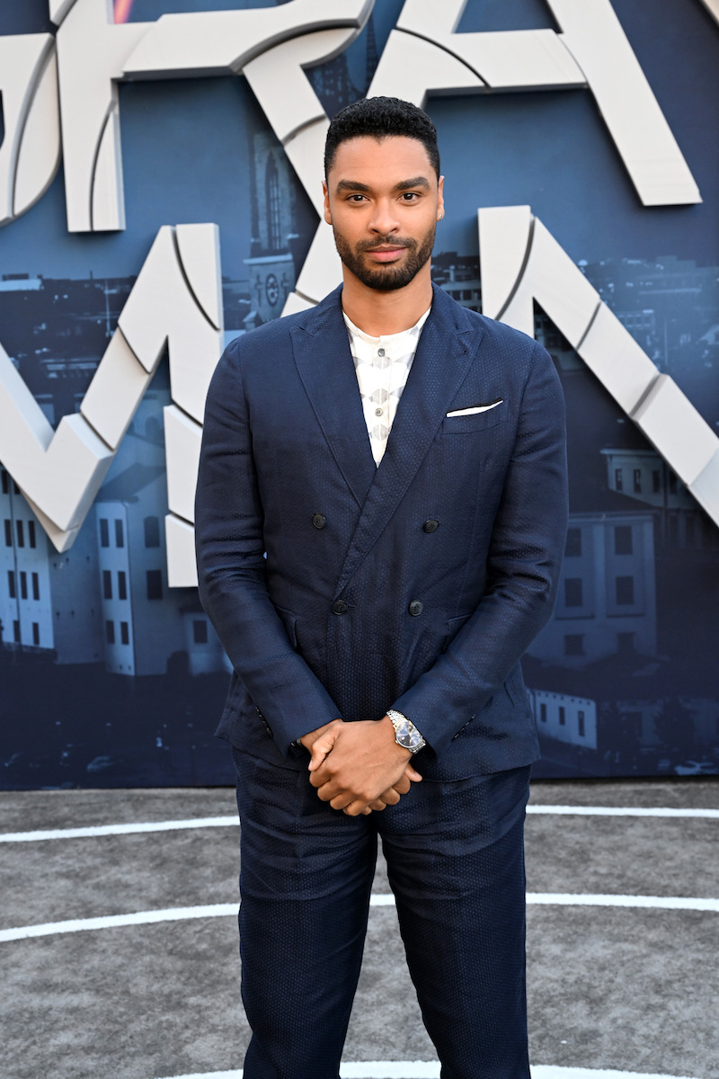 Rege-Jean Page plays Carmichael, one of the film’s more shadowy villains. - The Gray Man Premiere