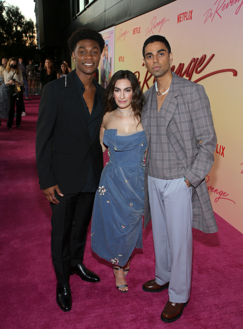Jonathan Daviss, Jenn Robinson, and Rish Shah ‘Do Revenge’ Premiere Photo Gallery