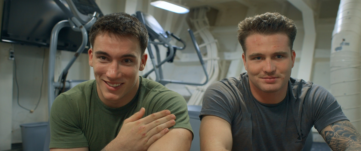 Two marines interviewed in the doc.