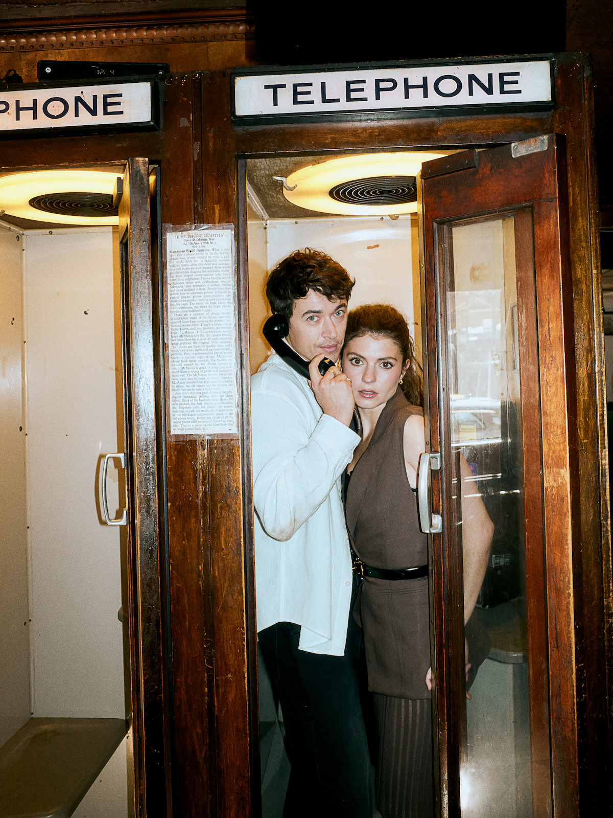 Tom Blyth and Emily Bader