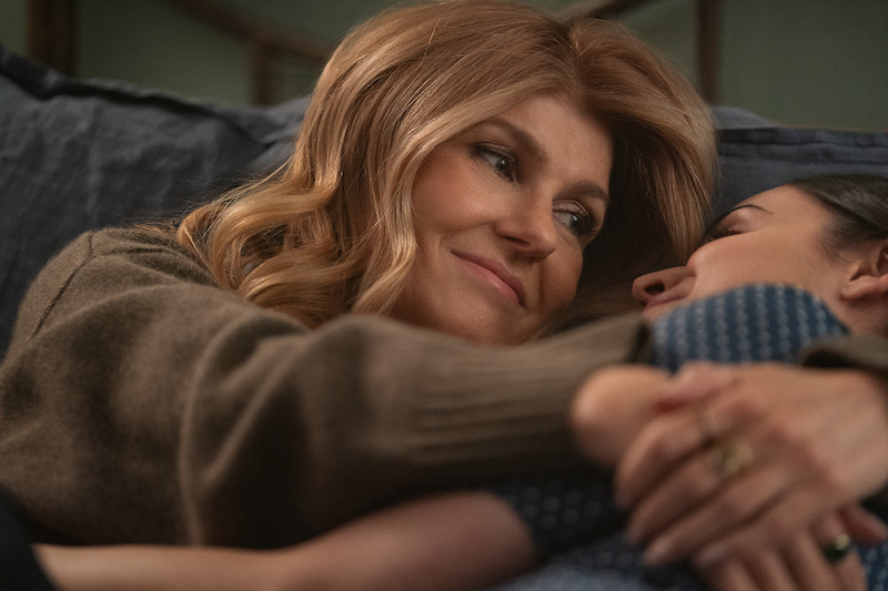 Connie Britton as Elizabeth and Sofia Carson as Alex in ‘The Life List'.