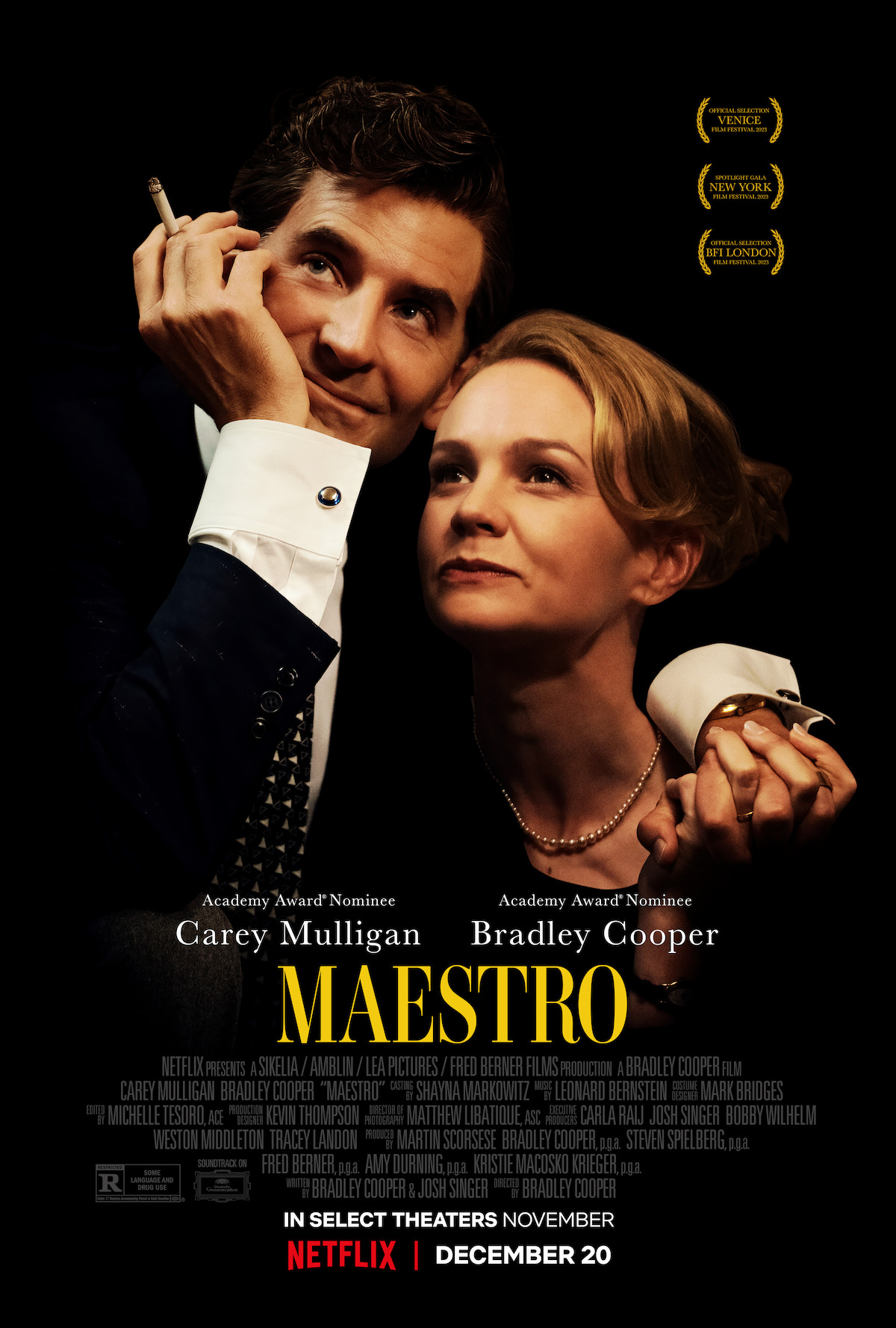 Maestro: Cast, Release Date, Trailer and Plot of Bradley Cooper Leonard  Bernstein Movie - Netflix Tudum