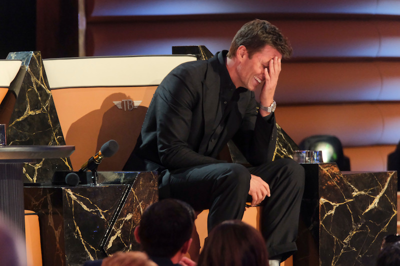 Tom Brady for the Netflix is a Joke Festival at the Kia Forum on Sunday, May 5, 2024.