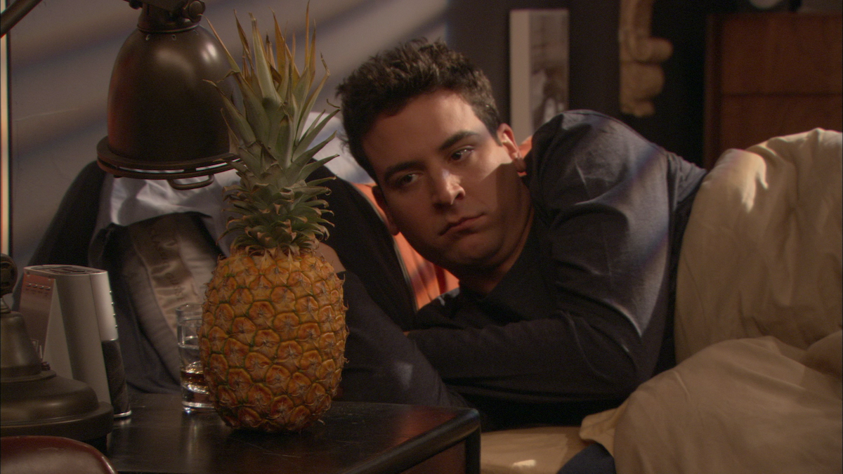 Josh Radnor as Ted Mosby in Season 1, Episode 10, “The Pineapple Incident” of ‘How I Met Your Mother’
