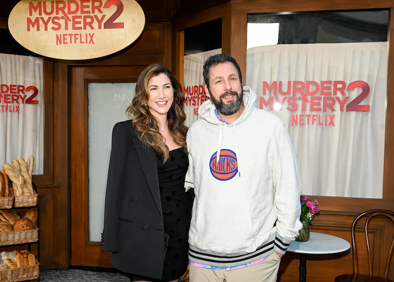 Jackie Sandler and Adam Sandler