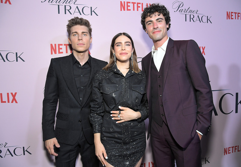 Nolan Funk, Alexandra Turshen and Roby Attal - ‘Partner Track’ Red Carpet Premiere Photos