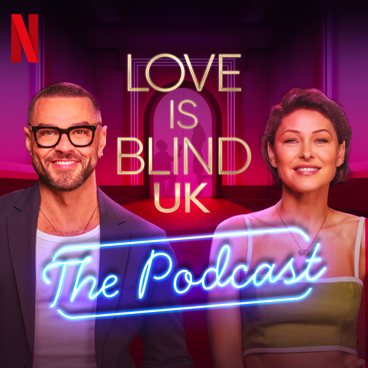 Love Is Blind UK: The Official Podcast key art