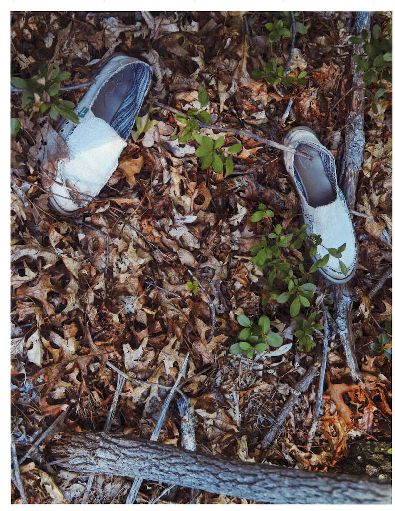 A closer view of Tiffany’s shoes, where they were found. -  ‘Unsolved Mysteries’ Episode 1: Roadside clues
