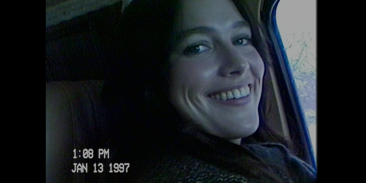 Victoria Pedretti as Alexandra in ‘Something Very Bad Is Going to Happen’
