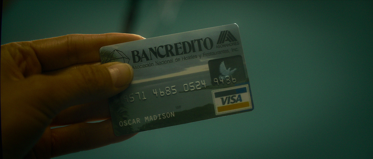 A Bancredito credit card owned by an ‘Oscar Madison.’