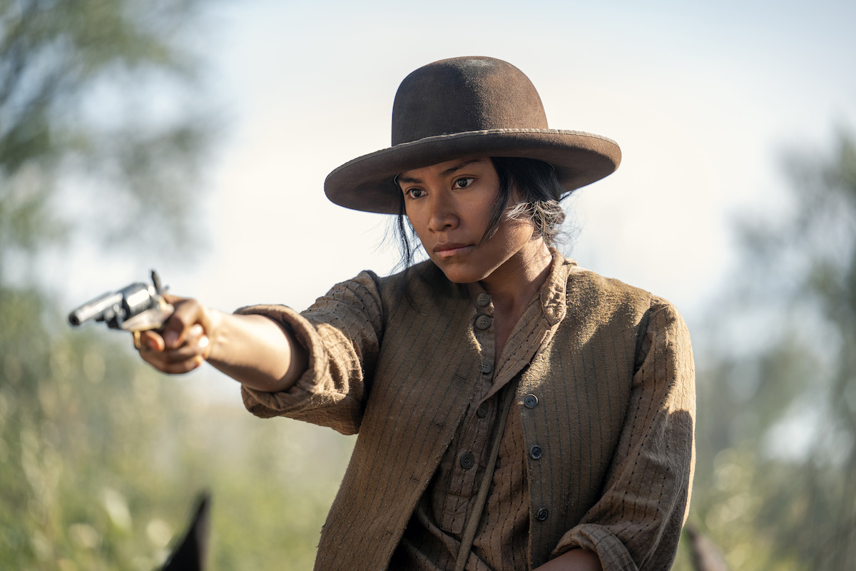 Natalia del Riego as Lilla Belle in ‘The Abandons’