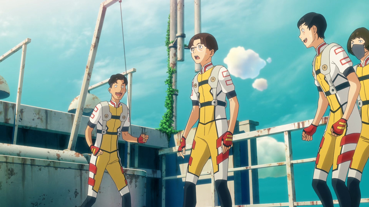 Inside the Antigravity Anime Romance in 'Bubble' - Netflix Tudum