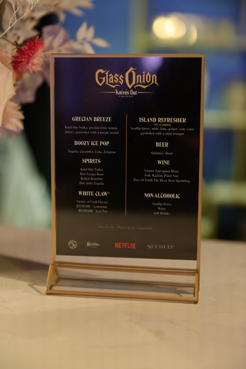 Inside Netflix Glass Onion Experience Event In Los Angeles Netflix Tudum