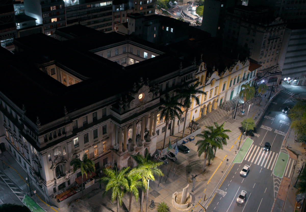 Faculdade de Direito da USP, no Largo São Francisco, em São Paulo