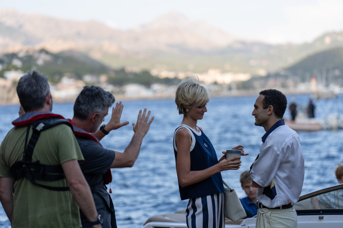 Filming ‘The Crown’ Season 6 behind the scenes.