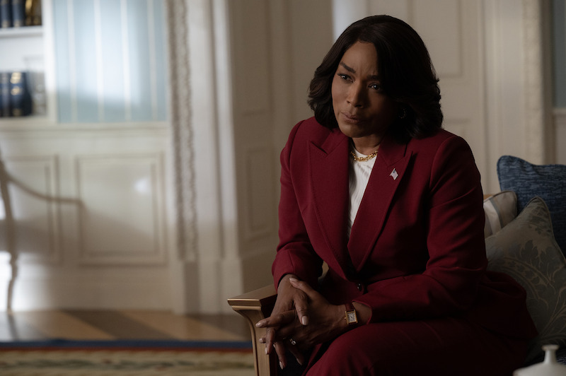 Angela Bassett as President Mitchell in 'Zero Day'